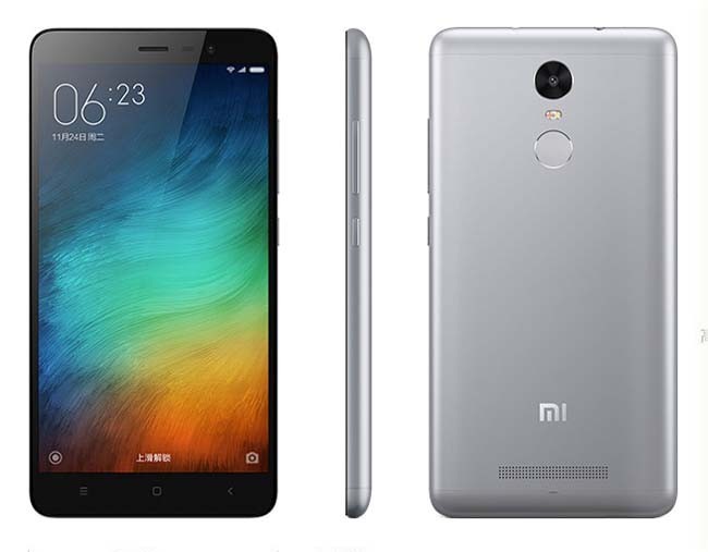 Xiaomi Redmi Note 3 Pro Internacional Snapdragon 650 Android 5.0 2GB 16GB 5.5 Pulgadas 4G Teléfono Gris