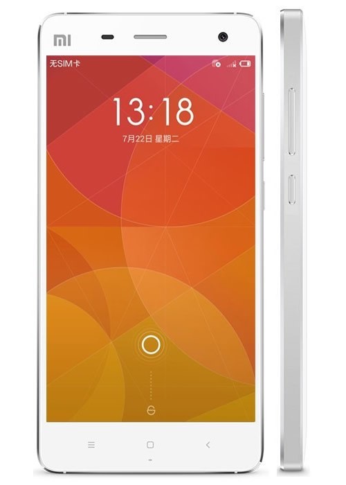 Xiaomi Mi4 4G LTE 5.0 Pulgadas Snapdragon 801 2.5GHz 2GB 16GB 5G WIFI Móvil Blanco