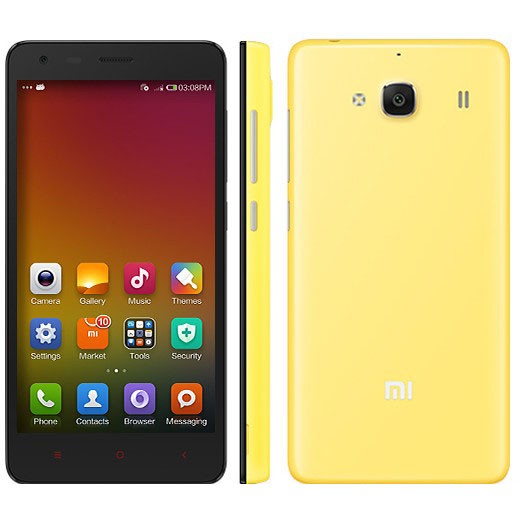 Xiaomi Redmi 2 4G 4.7 Pulgadas Quad core Android 4.4 8GB ROM GPS Teléfono Móvil Amarillo