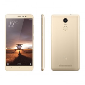 Xiaomi Redmi Note 3 Internacional MT6795 Android 5.0 5.5 Pulgadas 16GB ROM Touch ID 4G Teléfono Dorado