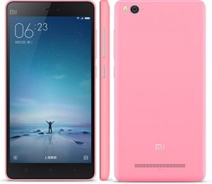 Xiaomi Mi 4C 3GB RAM Snapdragon 808 Android L 32GB ROM 4G LTE Teléfono Rosa