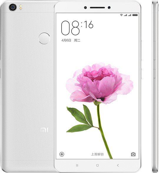 Xiaomi Mi Max 4G LTE 4GB 128GB Snapdragon 652 Android 6.0 Smartphone 6.44 Inch 16MP camera Silver