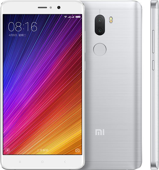 Xiaomi Mi 5S Plus 4G LTE 6GB 128GB Snapdragon 821 Smartphone 5.7 Inch Screen 2*13MP camera Quick charge 3.0 NFC Silver