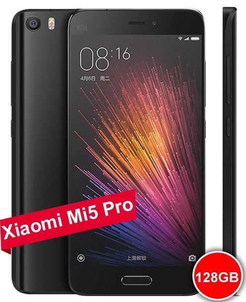 Xiaomi Mi5 Pro 4GB 128GB Snapdragon 820 4G LTE Smartphone MIUI 7 5.15 Inch 16MP camera 3D Ceramic Black