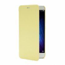 Original Leather Case Yellow for Xiaomi Mi5 / Mi5 Pro Mobile Phone
