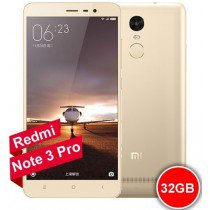 Xiaomi Redmi Note 3 Pro 3GB 32GB Snapdragon 650 Hexa Core 4G LTE MIUI 7 Smartphone 5.5 Inch 16MP Camera Fingerprint ID Multi-languages Gold