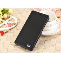 Leather Case Black for Xiaomi Redmi Note 3 / Note 3 Pro Mobile Phone