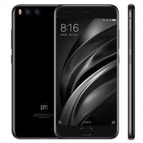 Xiaomi Mi6 Snapdragon 835 6GB 128GB 4G LTE Smartphone MIUI 8 5.15 Inch Dual 12MP camera NFC Fast charge Black