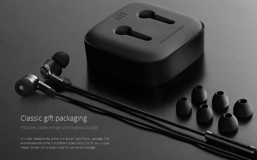 Original Xiaomi Brand New Stereo 3.5mm In-ear Earphone