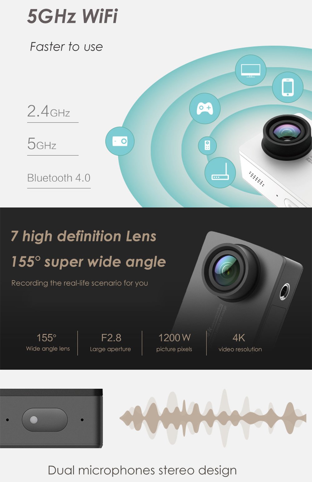 Xiaomi Yi II 4K Action Camera