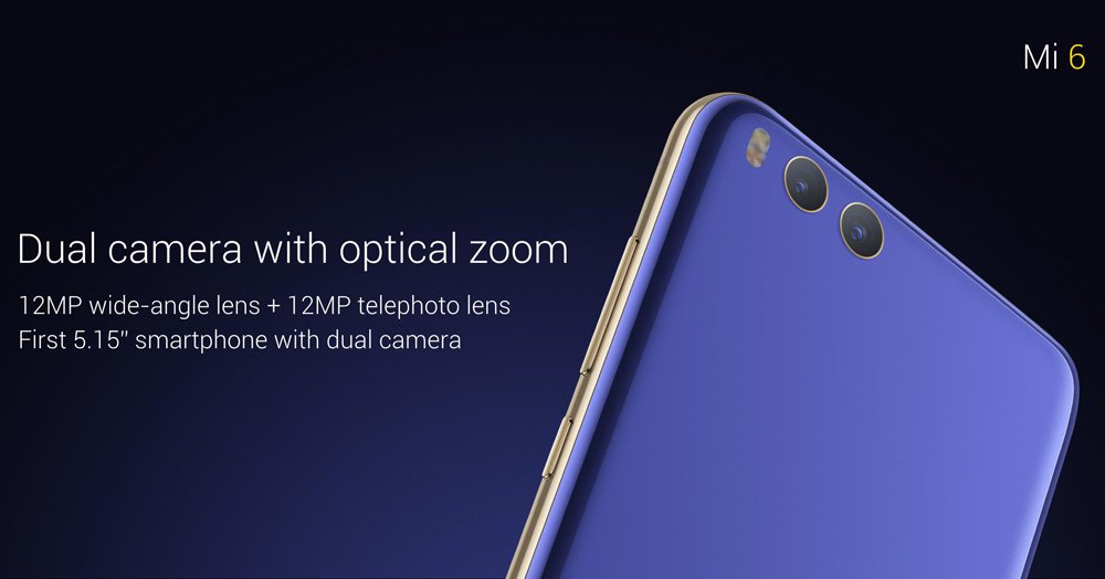xiaomi mi6 mobile phone