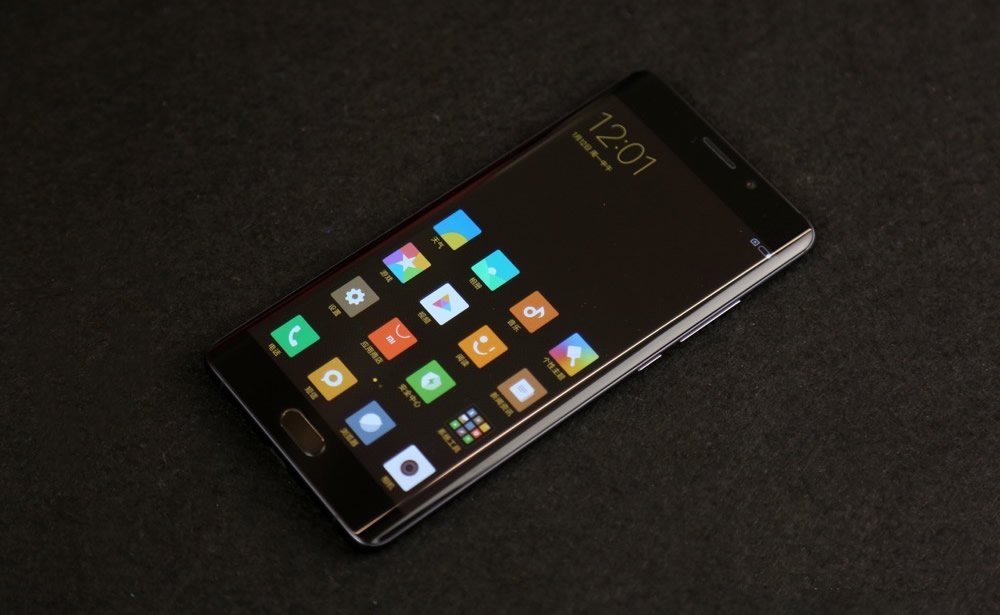 Xiaomi mi note 2 mobile phone