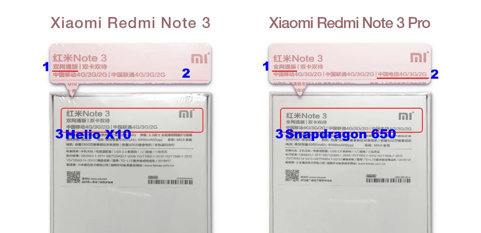 Xiaomi Redmi Note 3 Pro